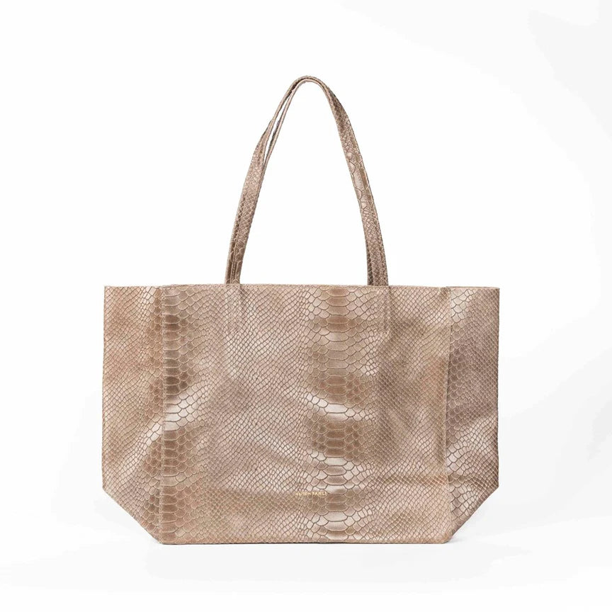 RECTANGULAR SNAKE TOTE