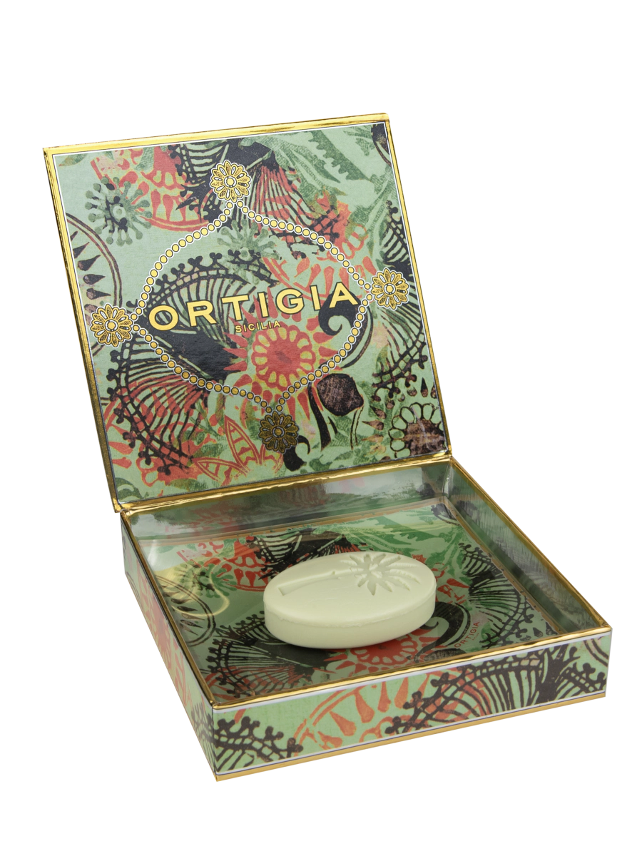 ORTIGIA Glass Plate and Soap
