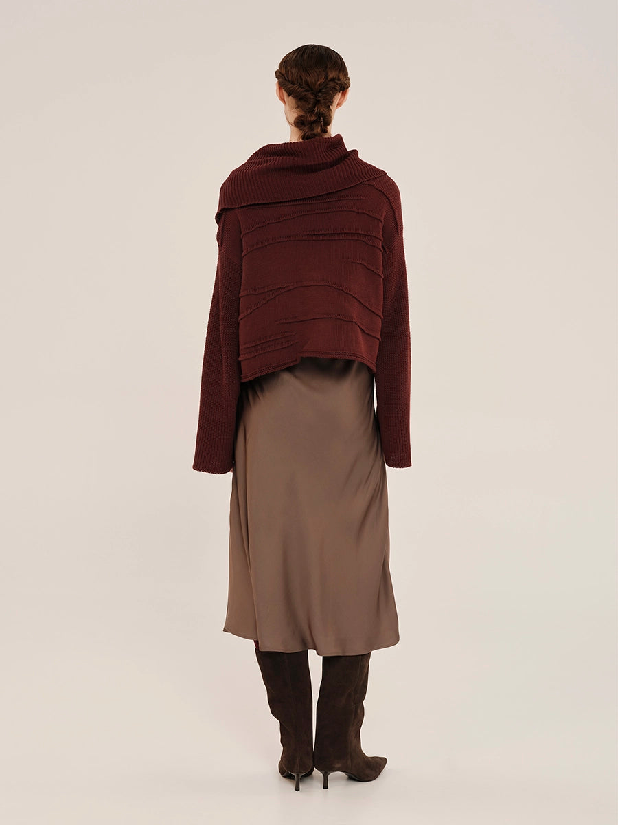 'SLEEKNESS' MIDI SKIRT