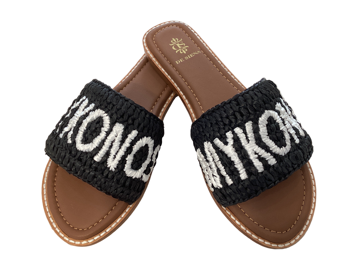 MYKONOS RAFFIA SLIP ON