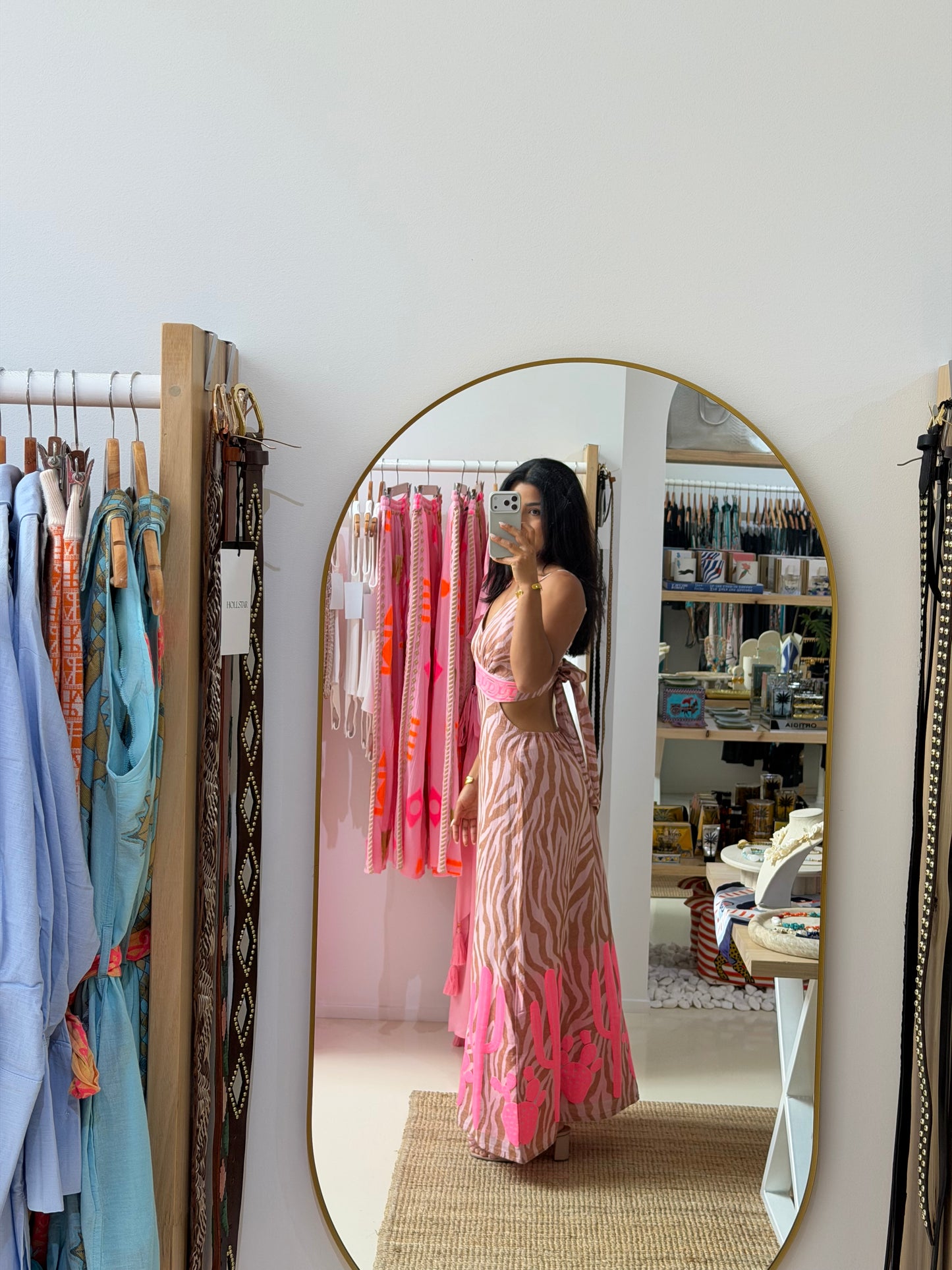 CAMELIA ZEBRA DRESS