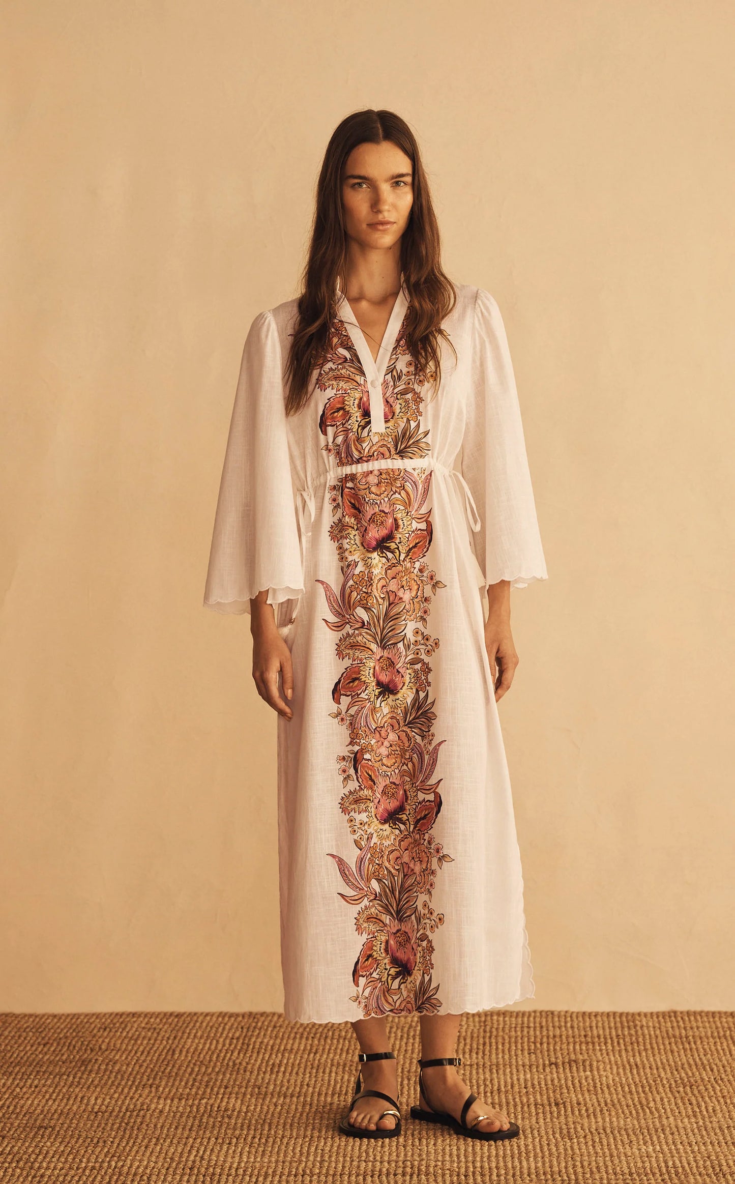 SCALLOP TUNIC DRESS