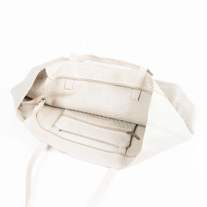 RECTANGULAR SNAKE TOTE