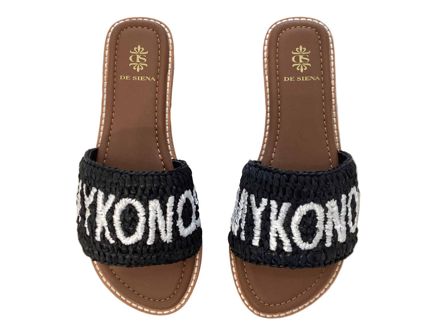 MYKONOS RAFFIA SLIP ON