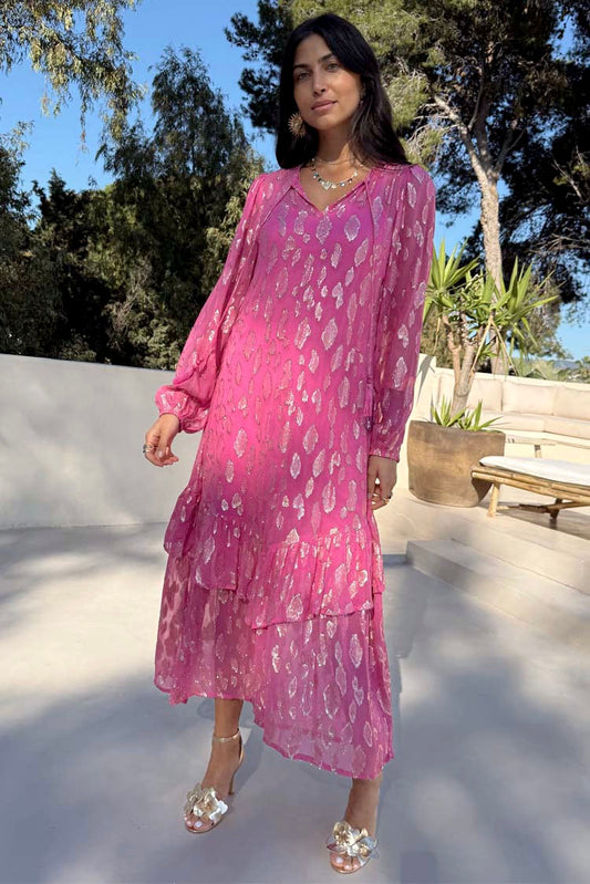 JACQUARD HARMONY DRESS