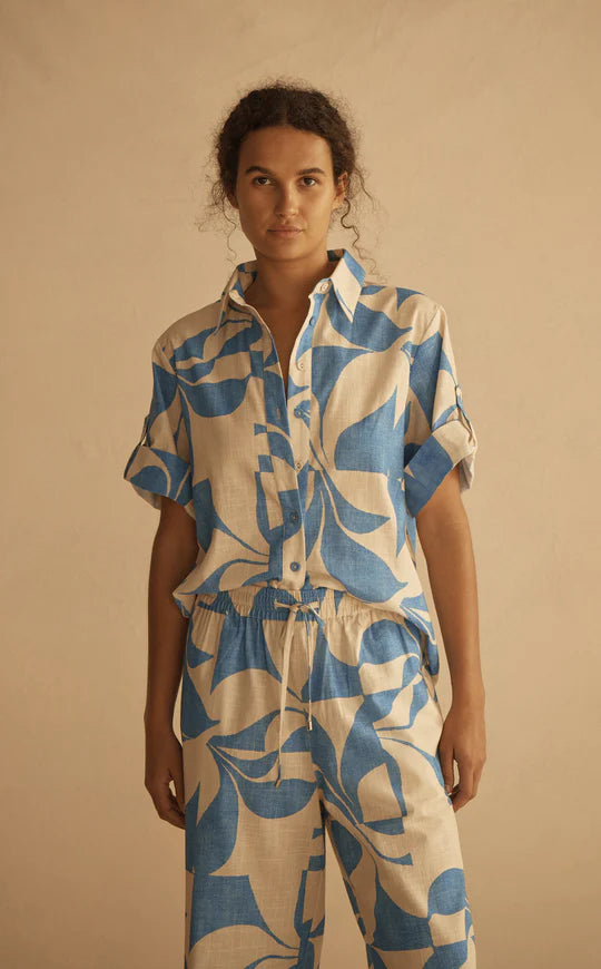 IPANEMA CUFFED SHORT SLEEVE TOP