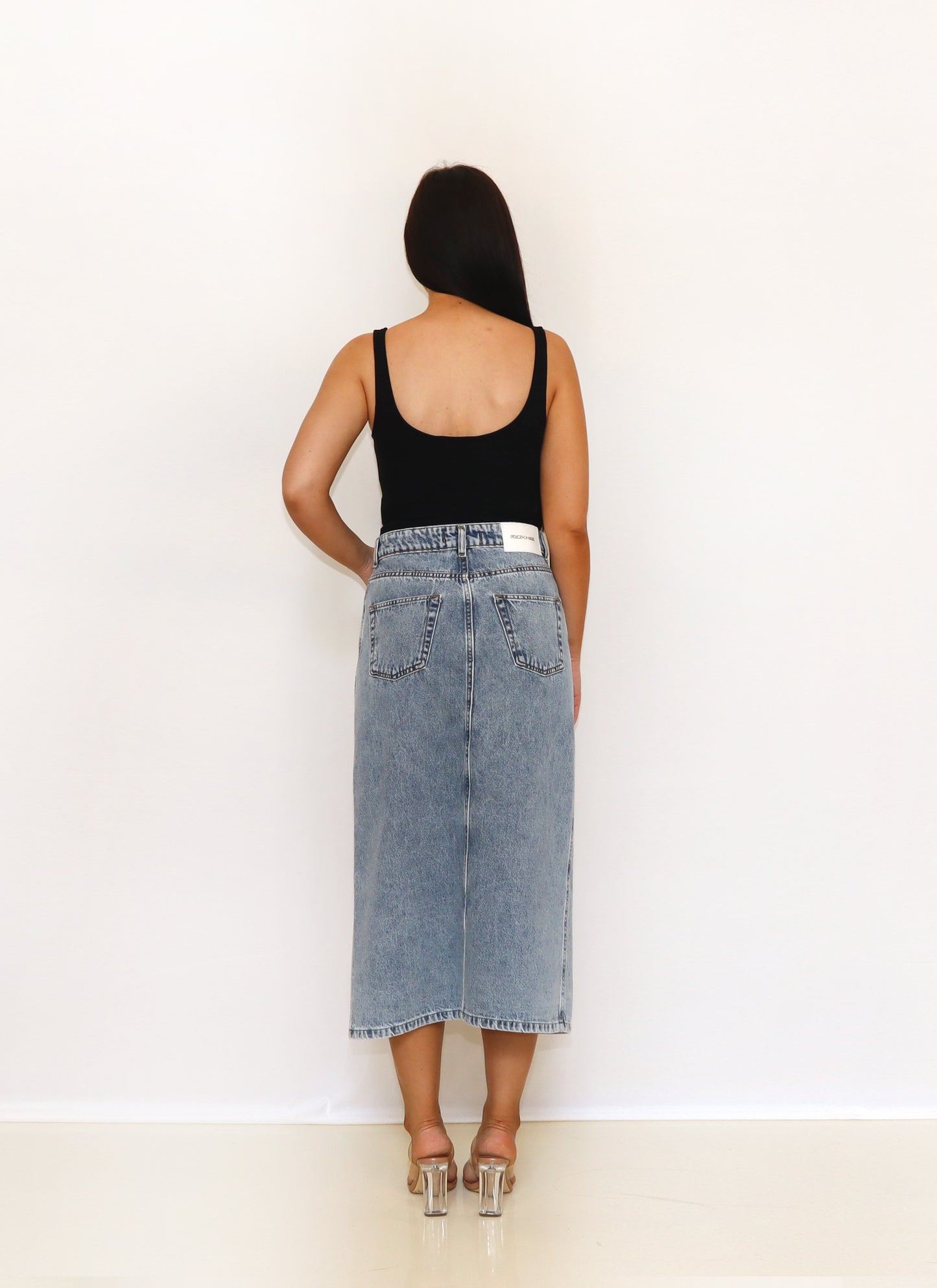 KARMIC DENIM SKIRT
