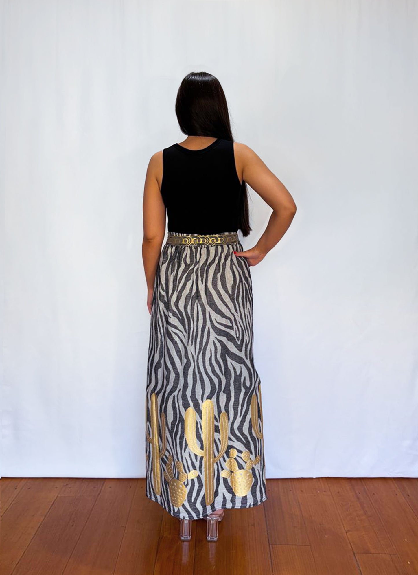 CALI ZEBRA SKIRT