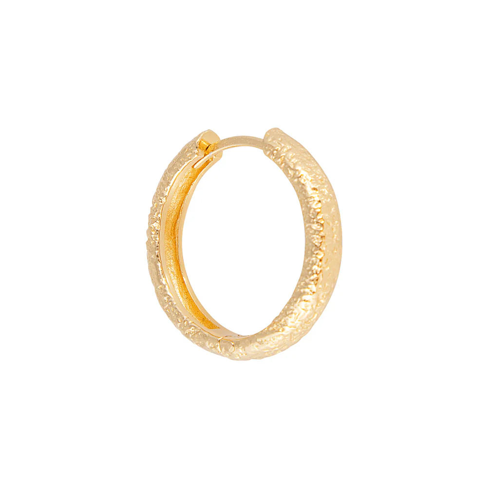 ANTIQUE GOLD MAXI HOOP