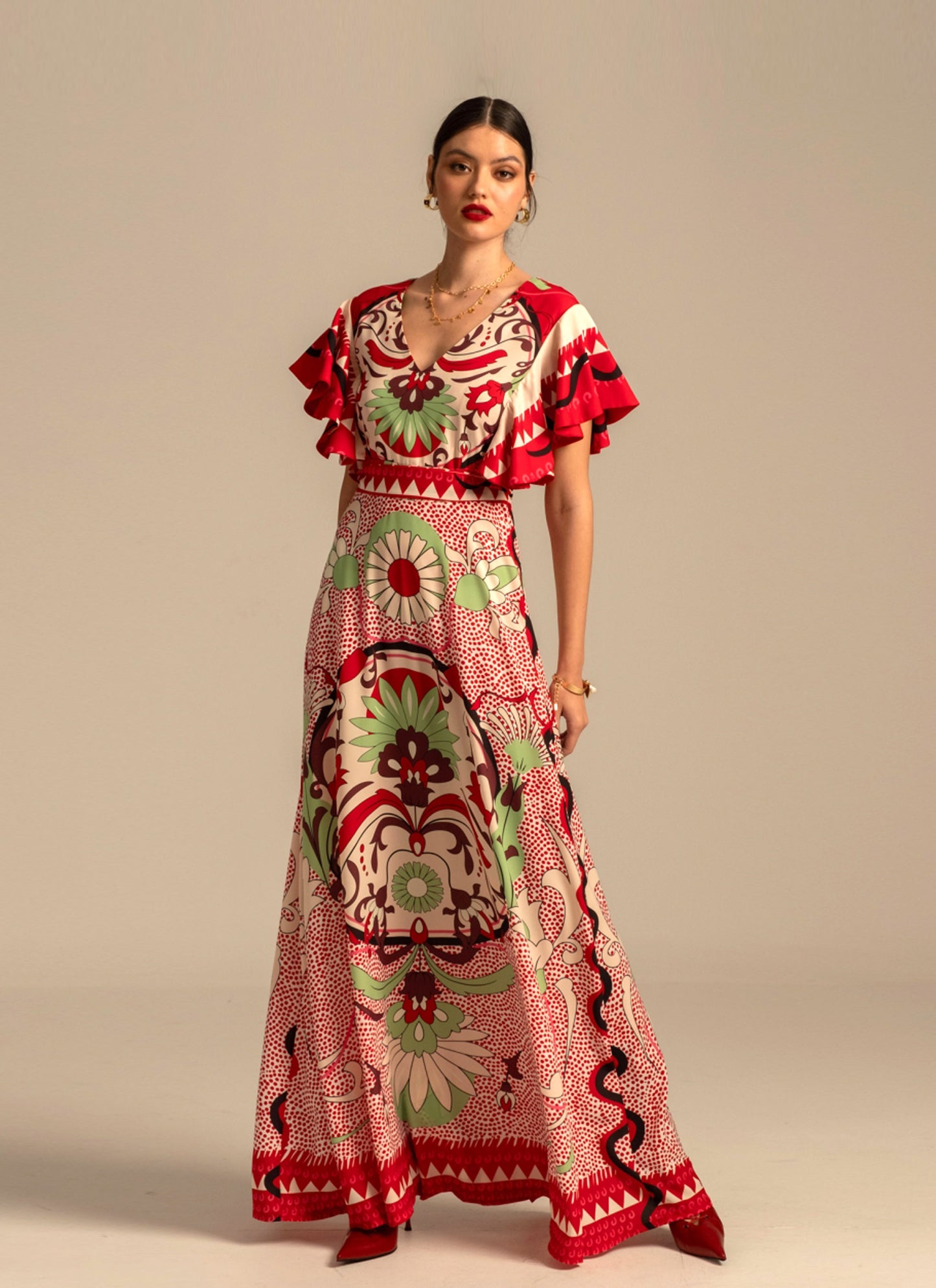 MANDALA MAXI DRESS