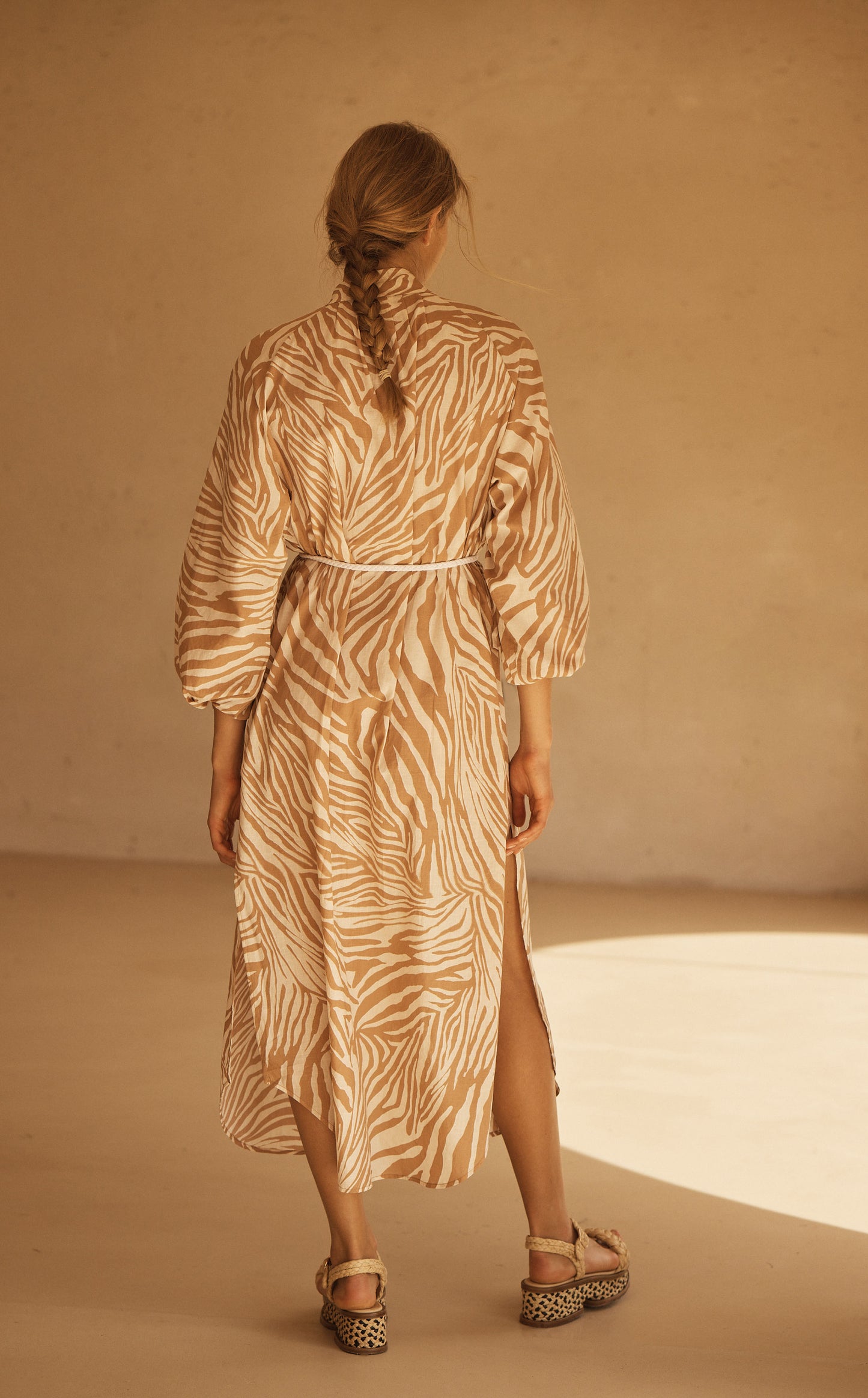 NOTAE BILLOW SLEEVE RESORT DRESS