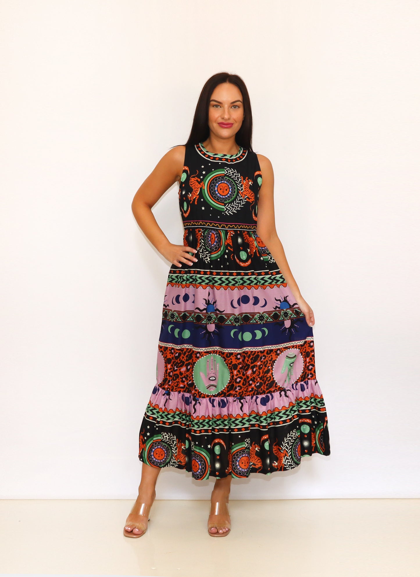MYTHOLOGY LONG DRESS