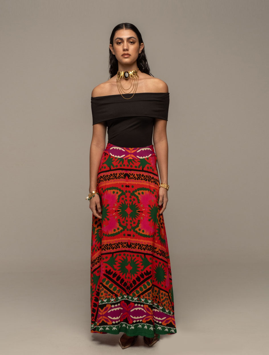 RAPTURE MAXI SKIRT