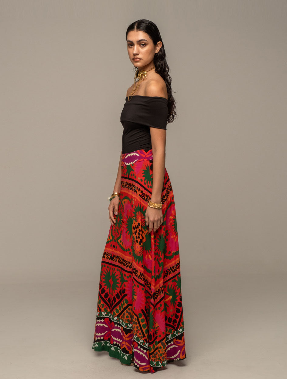 RAPTURE MAXI SKIRT