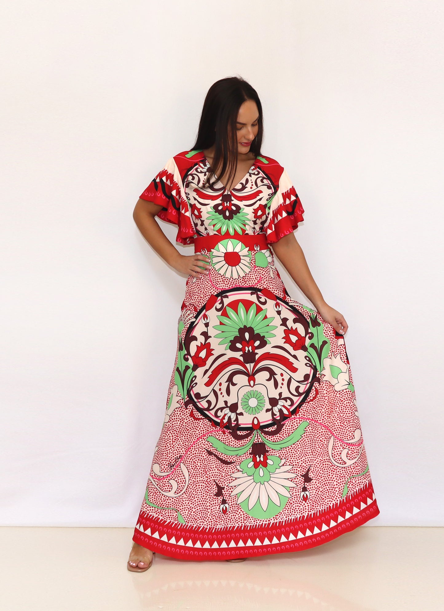 MANDALA MAXI DRESS