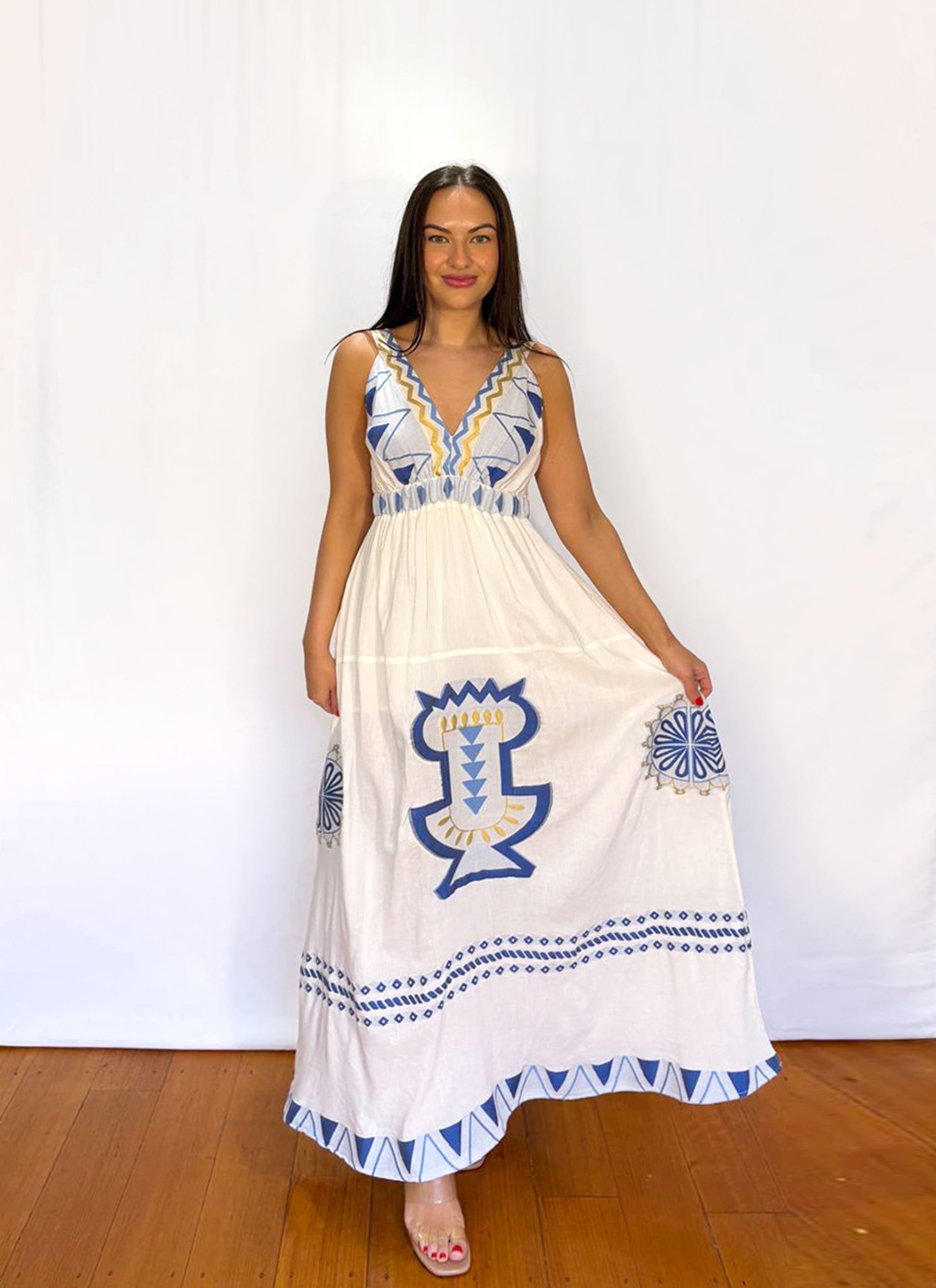 demetra maxi dress DEMETRA MAXI DRESS – Kleio