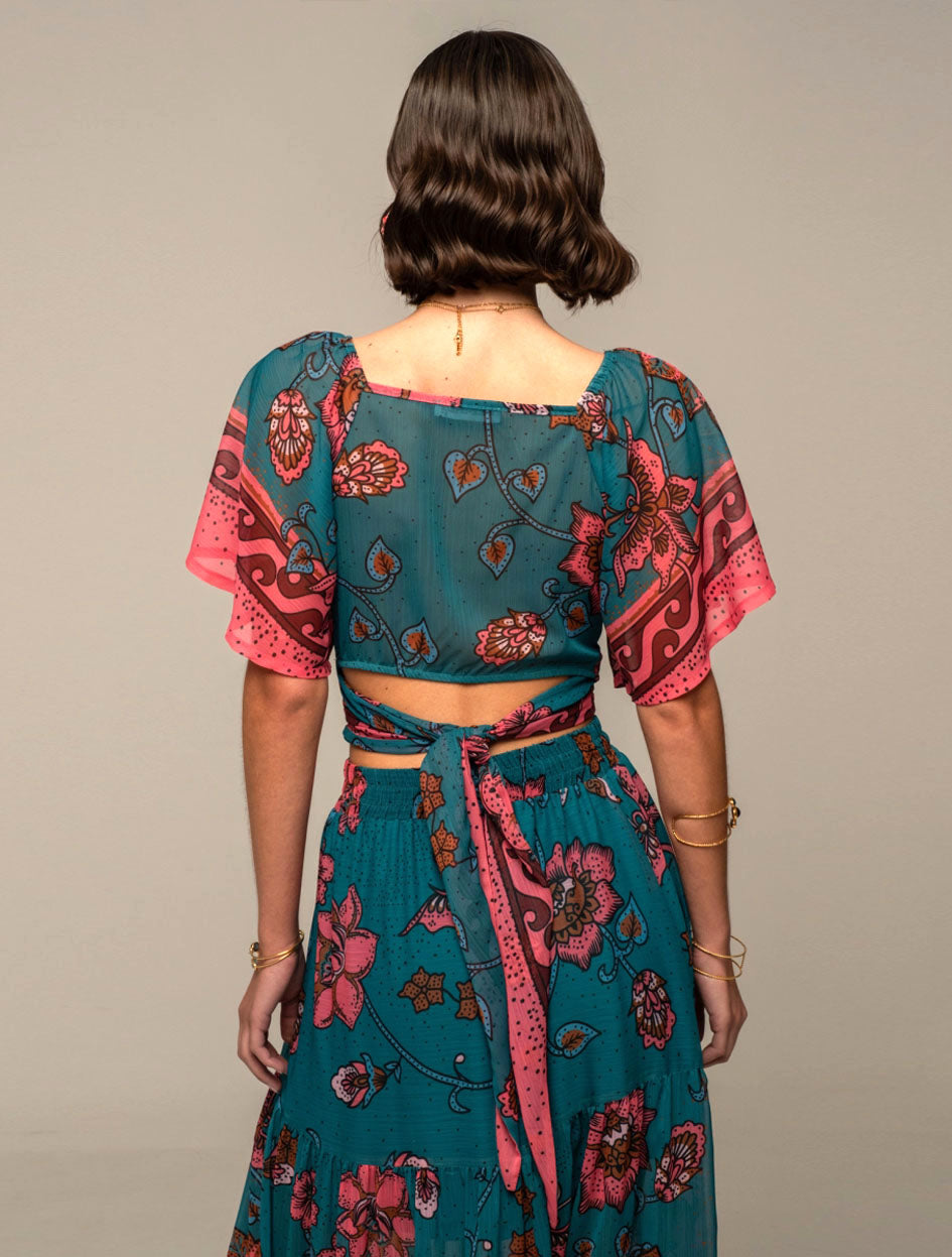 MAGNOLIA WRAP TOP