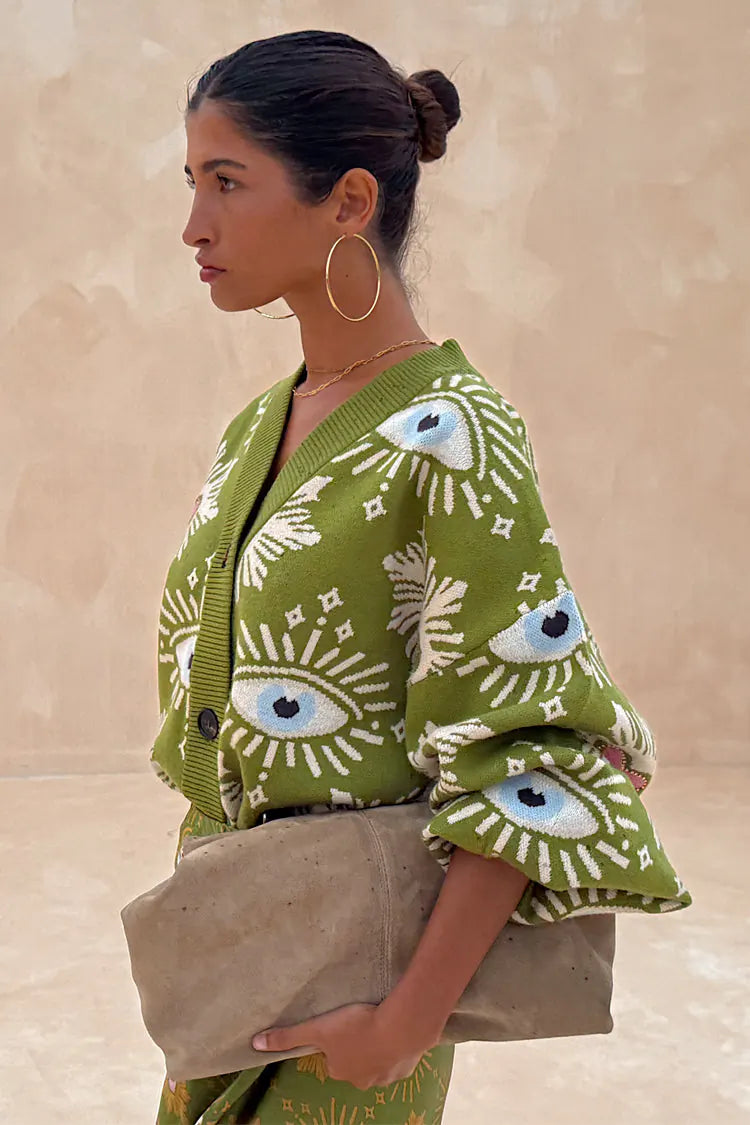 EYE CARDIGAN