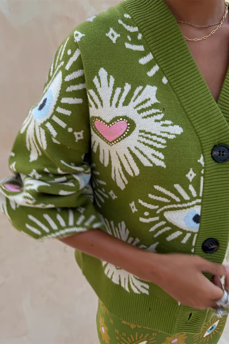 EYE CARDIGAN