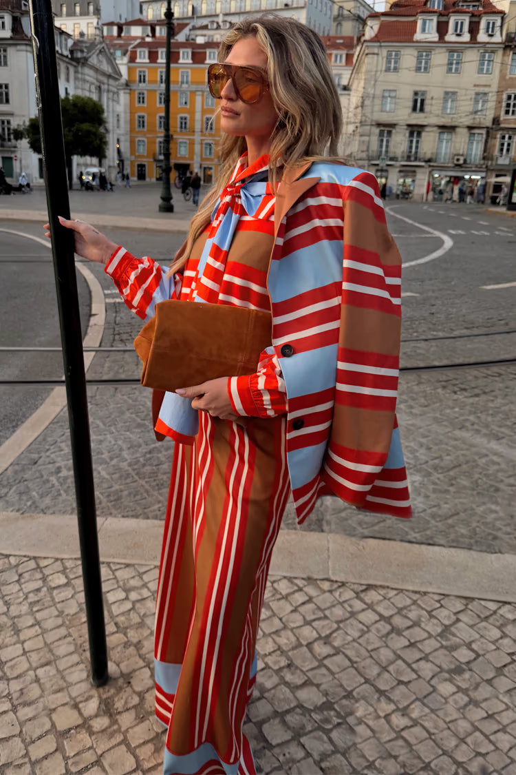MULTI STRIPE BLAZER
