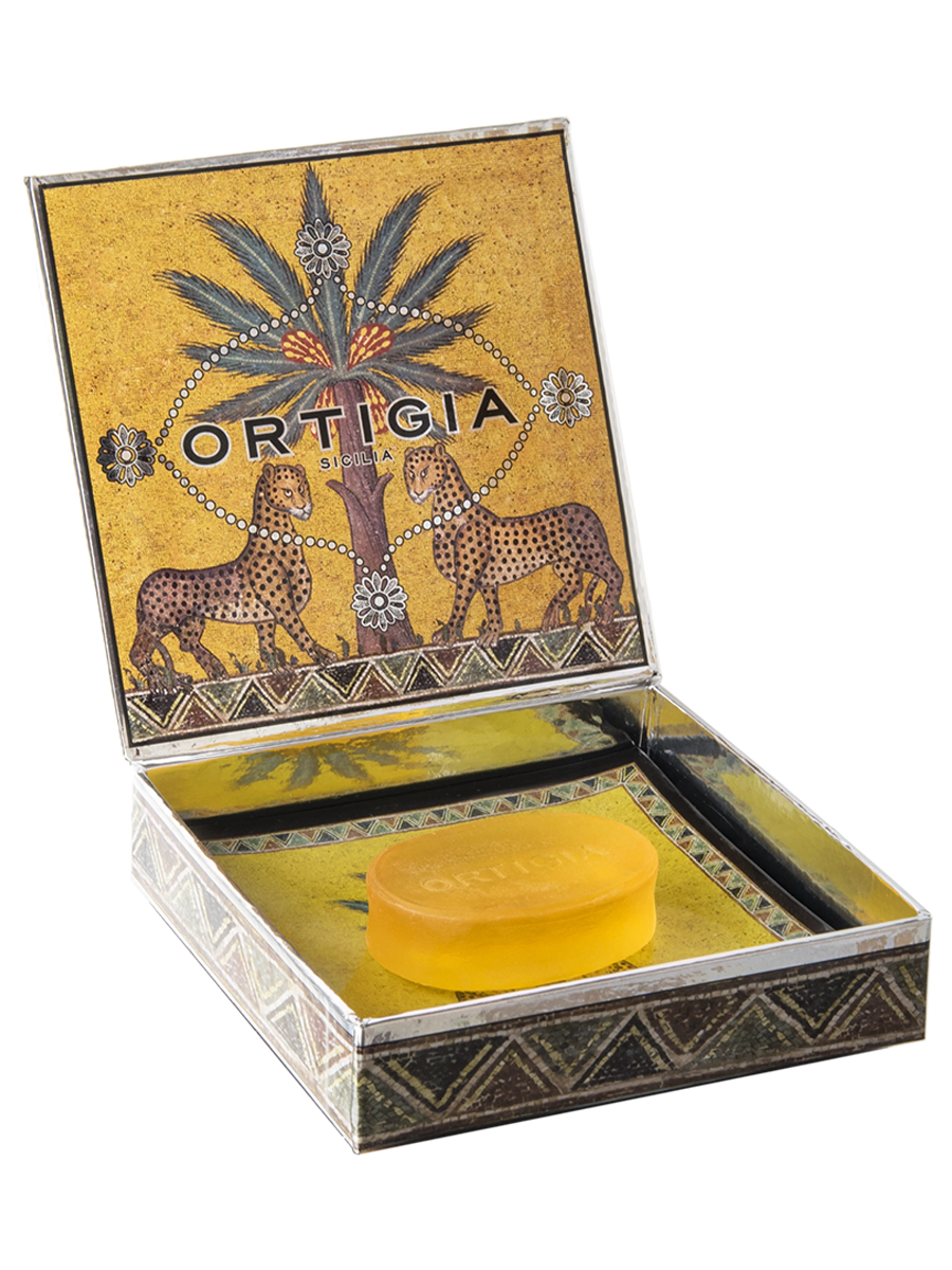 ORTIGIA Glass Plate and Soap